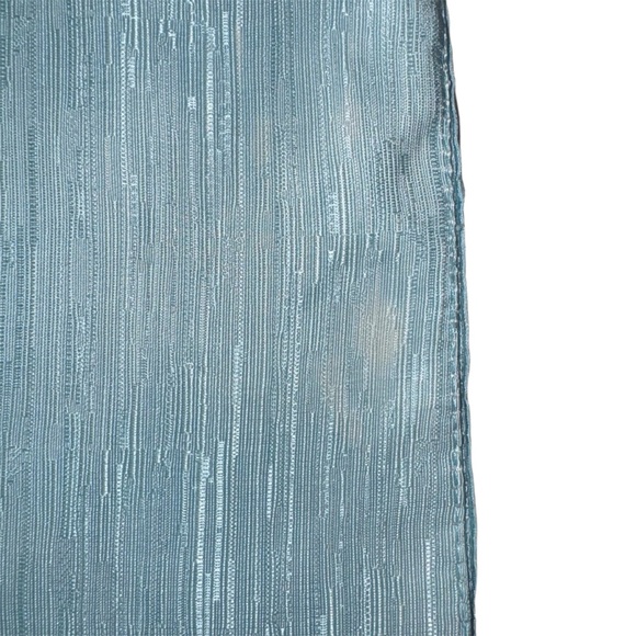 Luca Luca 100% Silk Pleated A-Line Skirt Light Blue Size 42 (Italian Size) - Picture 9 of 10